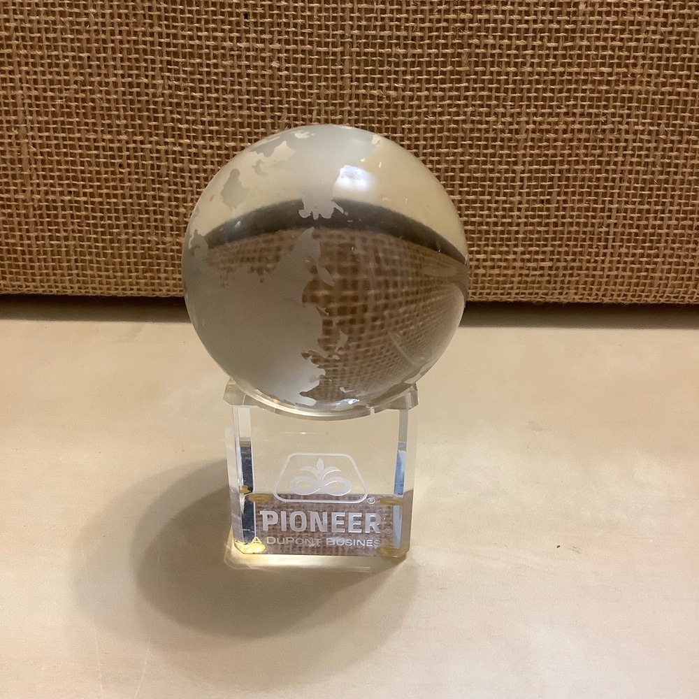 Small Reward Personalized Globe and stand.